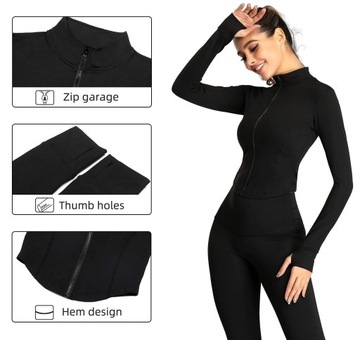 Women's Tracksuit Jacket Slim Fit Long Sleeved Fit