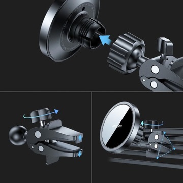 ДЕРЖАТЕЛЬ ДЛЯ ТЕЛЕФОНА JOYROOM ИНДУКТИВНОЕ ЗАРЯДНОЕ УСТРОЙСТВО С MAGSAFE ON GRID