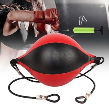 PIŁKA REFLEKSOWA GRUSZKA BOKSERSKA ELASTYCZNA NA LINCE BOKS REFLEX BALL