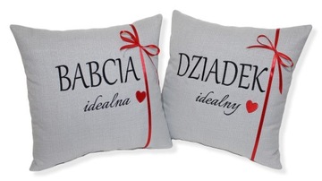 Poduszka Prezent dla Babci na Święta Dzień BABCI I DZIADKA z HAFT