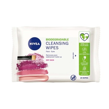 NIVEA CHUSTECZKI DO DEMAKIJAŻU CERA SUCHA