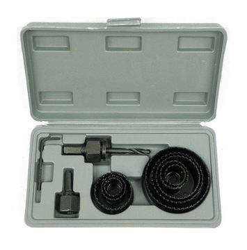 КОРОНКИ ДЛЯ ДЕРЕВА РЕЗЫ ДЛЯ ДЕРЕВА НАБОР КОРОНОК ДЛЯ ДЕРЕВА 19-64мм 11 шт.