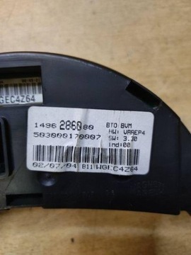 1496286080 OBRAZOVKA NAVIGACE 2.0 HDI 79 2004 PEUGEOT 807 (E)
