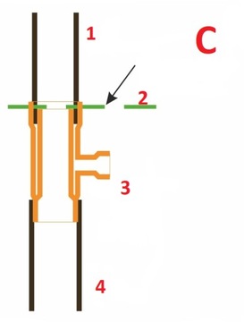 Łapacz wody deszczowej PVC fi 80/50 czarny