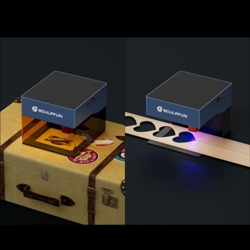Grawerka laserowa Micro Desktop 10000mm/min SCULPFUN iCube Pro Max 10W