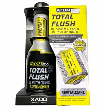 XADO ATOMEX TOTAL FLUSH PŁUKANKA Z REWITALIZANTEM NA PIERŚCIENIE 250ML XA 4