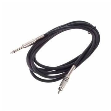 Kabel przewód Jack 6,3 mm - RCA 3 m