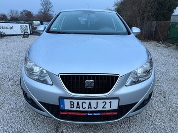 Seat Ibiza IV Hatchback 5d 1.4 MPI 85KM 2009 SEAT IBIZA niski przebieg, klima, nowy rozrząd, olej, pompa wody, zdjęcie 5
