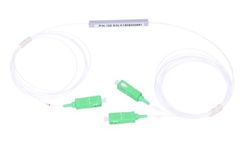 Разветвитель 900 мкм 1,5 м Extralink 1:2 ПЛК SC/APC