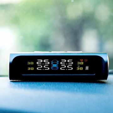 C240 ДАТЧИК ДАВЛЕНИЯ В ШИНАХ TPMS ЖК-дисплей СОЛНЕЧНАЯ ТЕМП.
