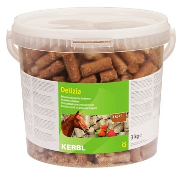 Smakołyki dla konia Delizia Classic truskawka 3 kg