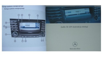 Mercedes W211 instrukcja obsługi Audio 50 APS