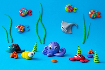 PIANKOLINA Zestaw glina polimerowa piankowa 36szt