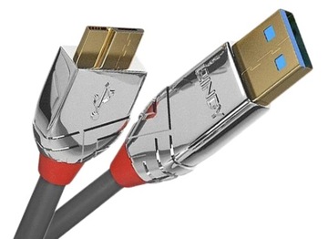 Lindy 36656 Линейный кабель USB 3.0 Type A — Micro B Cromo — 0,5 м