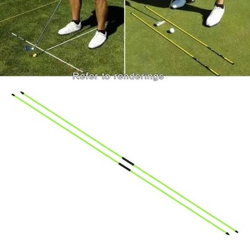 Комплект из двух клюшек для гольфа, которые помогут вам в тренировках по гольфу