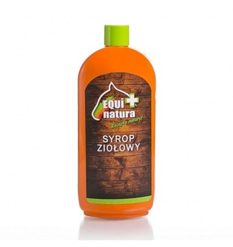 Syrop ziołowy na oskrzela EQUINATURA 500ml