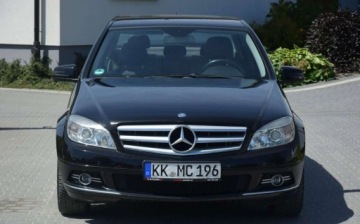 Mercedes Klasa C W204 Limuzyna 1.6 180 K BlueEFFICIENCY 156KM 2009 Mercedes-Benz Klasa C 1.6B Kompresor Navi PDC Grzane Fotele Sprowadzony Op, zdjęcie 1