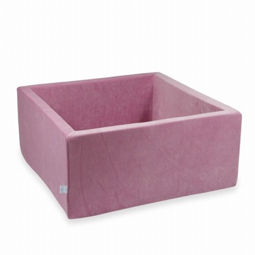 Suchy basen bez piłeczek Velvet Soft Różowy