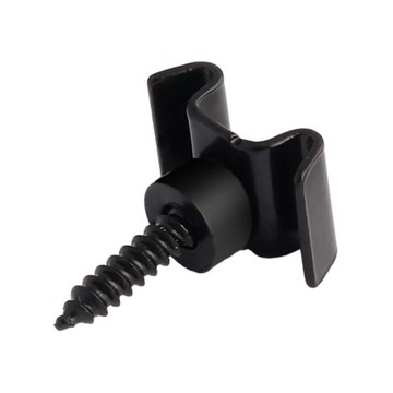 de-Электрическая гитарная зажимная застежка для струн Профессиональный фиксатор струн черный