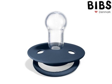 Успокаивающая соска Steel Blue Bibs De Lux для детей 0–36 мес.