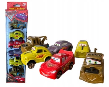 ZESTAW SAMOCHODÓW CARS RESORAKI Zygzak McQueen 6