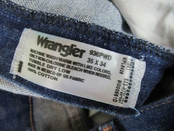 WRANGLER ___ LEXURY JEANS SPODNIE ___ 35/34