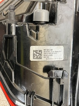 SKODA SCALA 2022 SVĚTLO ZADNÍ 657945096 ORIG. WYS 24H FV