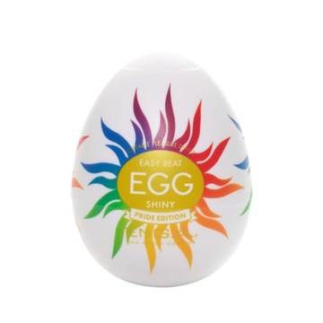 TENGA MASTURBATOR - JAJKO EGG SHINY PRIDE 1 SZTUKA