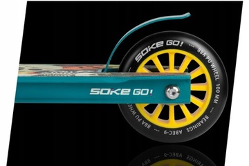 КОЛЕСА ДЛЯ СКУТЕРА PERFORMANCE 100 мм ABEC-9 SOKE