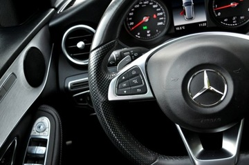 Mercedes Klasa C W205 Kombi Facelifting 1.6 180 156KM 2018 Mercedes C 180 AMG Line Full Led Panorama Dach, zdjęcie 25