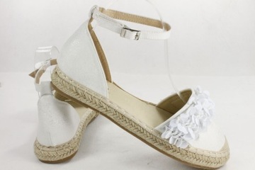 DAMSKIE ESPADRYLE SANDAŁY 40 7261