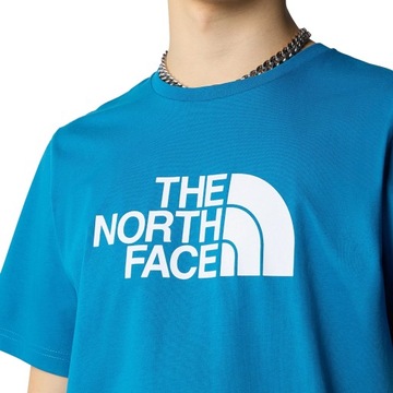 The North Face T-Shirt Easy Rozmiar L Niebieski - NF0A87N5RBI