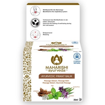 Balsam na przeziębienie Ayurvedic Balm, Maharishi