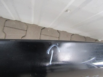 Спойлер на передний бампер Opel Zafira B 2 08- Лифт OPC