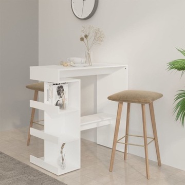 Stół kuchenny VidaXL prostokątny biały 1 x 1 x 1 cm