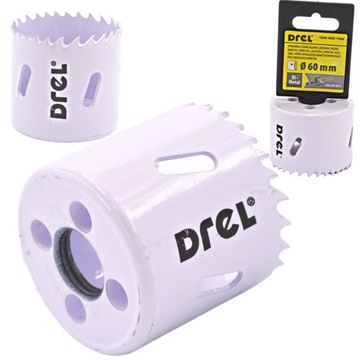 OTWORNICA KORONKA BIMETAL DO DREWNA METALU 60 mm