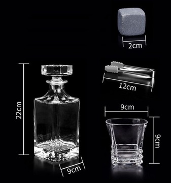 ГРАФИН ДЛЯ ВИСКИ ПОДАРОК ​​НА ДЕНЬ РОЖДЕНИЯ, РОЖДЕСТВО Подарочный набор