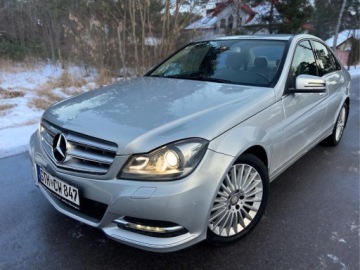 Mercedes Klasa C W204 Limuzyna 3.5 350 CGI BlueEFFICIENCY 306KM 2013 Mercedes-Benz Klasa C C350 Lift V6 Elegance RWD Szwajcaria Serwis ASO 3.5, zdjęcie 1