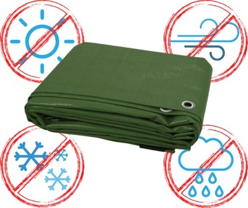 ТОЛСТЫЙ КРЕНД ПРОЧНЫЙ МОРОЗОСТОЙКИЙ КРЕНД 3X3 UV+ АВТОМОБИЛЬНЫЙ ВОДОНЕПРОНИЦАЕМЫЙ