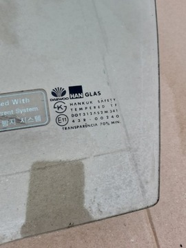 DAEWOO NUBIRA I J100 SKLO (OKNO) DVEŘE LEVÉ PŘEDNÍ 43R-00240