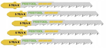 Brzeszczot do łuków WOOD CURVES 75/4 5 szt. Festool 204265