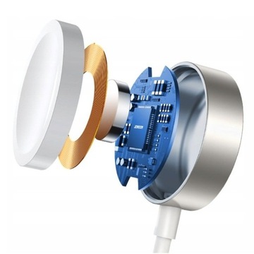 МОЩНОЕ ИНДУКТИВНОЕ ЗАРЯДНОЕ УСТРОЙСТВО FAST APPLE WATCH КАБЕЛЬ 1/2/3/4/5/6/7/8 USB-C