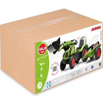 КОВШ ТРАКТОРА FALK GREEN + ПРИЦЕП CLAAS