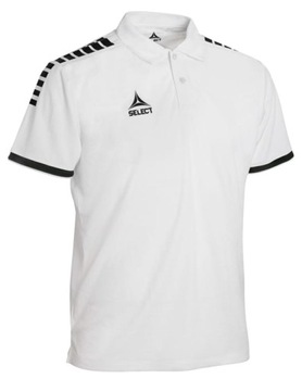 Koszulka polo SELECT Monaco biała - L