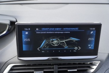 Peugeot 5008 II 2022 Peugeot 5008 LiftingPol SkoraNaviKameraAsystenty7 Foteli180KMBezwypadkowy, zdjęcie 23