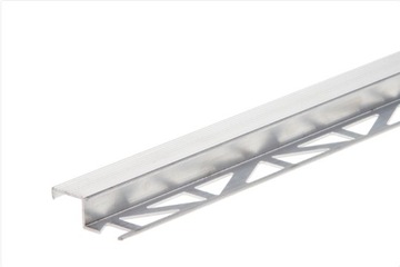 Profil schodowy ZET aluminium nat 2,5m Srebrny