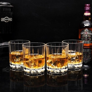Szklanki do whisky 260ml 4 sztuki KANARS