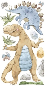 Naklejki dinozaury dla dzieci DINO BAMBINO