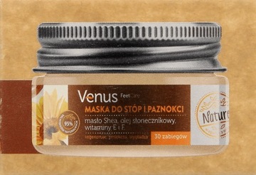 VENUS NATURE - MASKA DO STÓP I PAZNOKCI + SKARPETY