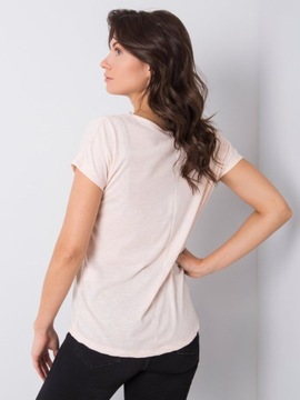T-shirt-RV-TS-6551.06-jasny różowy rozmiar - S jasny różowy